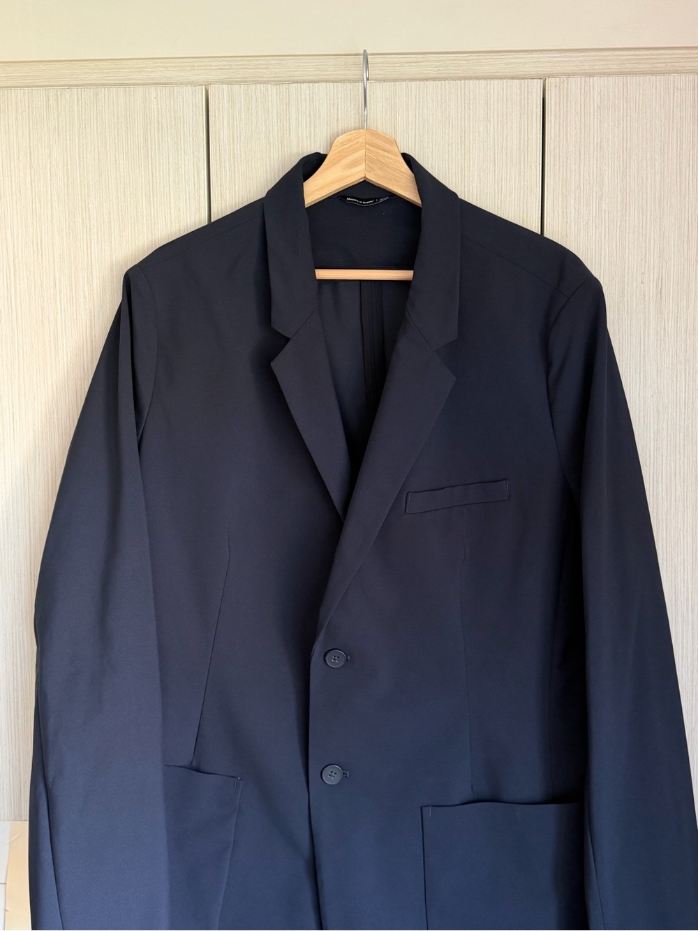 Ministry of Supply Men's Navy Blue Lightweight Blazer